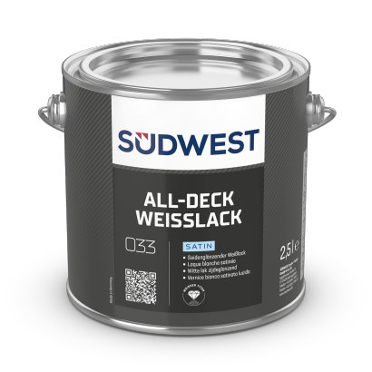 SÜDWEST All-Deck Weißlack Satin